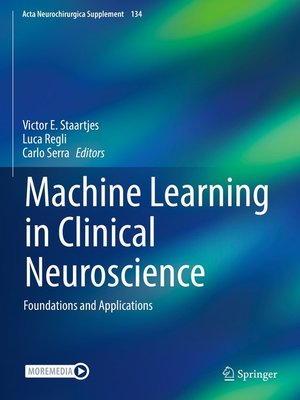 cover image of Machine Learning in Clinical Neuroscience